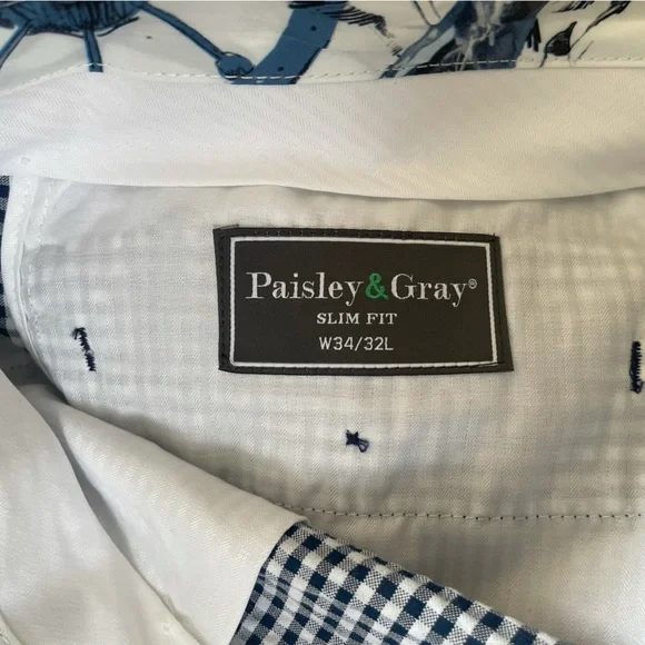 Paisley & Gray Men’s slim fit dress pants - Picture 3 of 3